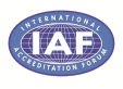 IAF International Accreditation Forum logo.